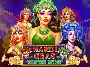 Mardi Gras Super Wins game screenshot